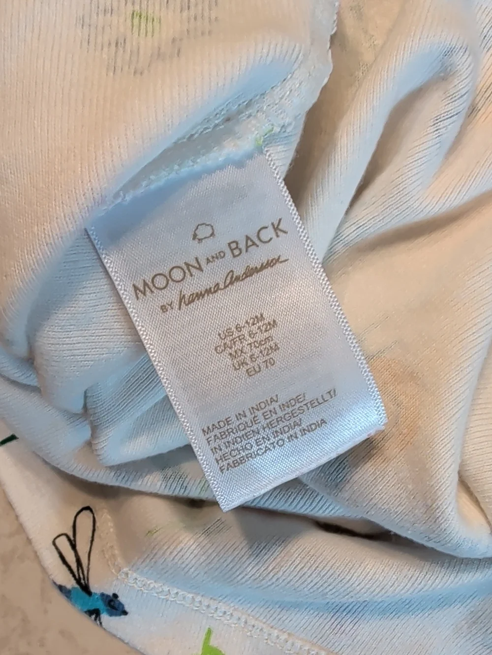 Hanna Andersson Moon And Back Long Sleeve Cotton Dress